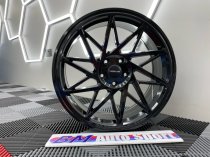 NEW 20 INCH VEEMANN V-FS35 ALLOY WHEELS IN GLOSS BLACK WITH DEEPER CONCAVE 10" REAR OPTION 5x120