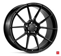 NEW 19" ISPIRI FFR6 TWIN 5 SPOKE ALLOY WHEELS IN CORSA BLACK WITH DEEPER CONCAVE 10" REAR