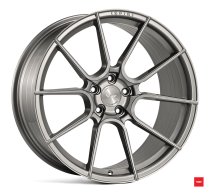 NEW 19 INCH ISPIRI FFR6 ALLOY WHEELS IN CARBON GREY BRUSHED WITH DEEPER CONCAVE 10″ REAR OPTION 5x120