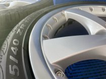USED 18 INCH GENUINE BMW STYLE 179, 1 SERIES SPLIT RIM ALLOY WHEELS, EXCELLENT CONDITION ALLOYS INC VG TYRES 5x120