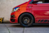 NEW 20 INCH STUTTGART SF10 ALLOY WHEELS IN MATT BLACK WITH DEEPER CONCAVE 10" REARS 5x120/112