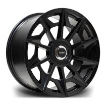 NEW 20 INCH STUTTGART SVT ALLOY WHEELS IN MATT BLACK WITH DEEPER CONCAVE 10″ REARS 5x120/112
