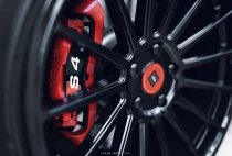 NEW 19 INCH ISPIRI FFP2 ALLOY WHEELS IN CORSA GLOSS BLACK WITH DEEPER CONCAVE 9.5" REAR OPTION 5x112