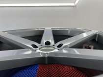 NEW 19 INCH VEEMANN V-FS8 ALLOY WHEELS IN GRAPHITE SMOKE MACHINED WITH DEEPER CONCAVE 9.5" REAR 5x120
