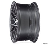 NEW 19" VEEMANN V-FS34 ALLOY WHEELS IN GRAPHITE SMOKE MACHINED WITH DEEPER CONCAVE 9.5" REARS