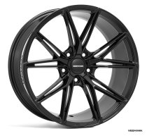 NEW 19 INCH VEEMANN V-FS49 ALLOY WHEELS IN GLOSS BLACK WITH DEEPER CONCAVE 9.5 REAR OPTION 5X120
