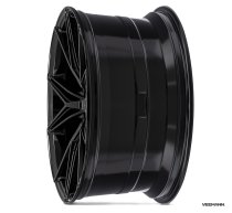 NEW 19" VEEMANN V-FS49 ALLOY WHEELS IN GLOSS BLACK WITH DEEPER CONCAVE 9.5 REAR