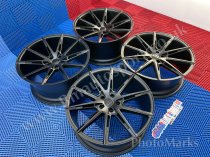 NEW 20 INCH C9 CHRONOS ALLOY WHEELS IN MATT BLACK WITH DEEPER CONCAVE 10" REAR OPTION 5x112