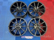 NEW 20 INCH C9 CHRONOS ALLOY WHEELS IN MATT BLACK WITH DEEPER CONCAVE 10" REAR OPTION 5x112