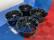 NEW 20 INCH C9 CORTEZ ALLOY WHEELS IN GLOSS BLACK WITH DEEPER CONCAVE 10" REAR OPTION 5x112