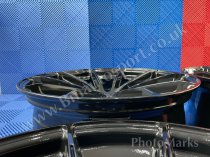 NEW 20 INCH C9 CORTEZ ALLOY WHEELS IN GLOSS BLACK WITH DEEPER CONCAVE 10" REAR OPTION 5x112