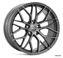 NEW 20" VEEMANN VC520 ALLOY WHEELS IN DARK GRAPHITE POLISHED WITH WIDER 10" REARS