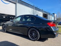 NEW 20 INCH VEEMANN VC520 ALLOY WHEELS IN DARK GRAPHITE MACHINED WITH DEEPER CONCAVE 10" REARS 5x120