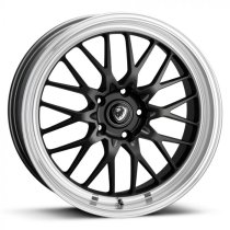 NEW 19 INCH CADES TYRUS ALLOY WHEELS IN GLOSS BLACK WITH POLISHED DEEP DISH, DEEPER 9.5″ REARS 5x120