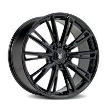 NEW 19″ FOX OMEGA ALLOY WHEELS IN GLOSS BLACK WITH WIDER 9″ REARS
