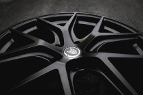 NEW 18 INCH FOX ALPHA ALLOY WHEELS IN SATIN BLACK WITH DEEPER CONCAVE 8.5" REAR'S 5x120
