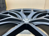 NEW 18 INCH FOX ALPHA ALLOY WHEELS IN SATIN BLACK WITH DEEPER CONCAVE 8.5" REAR'S 5x120