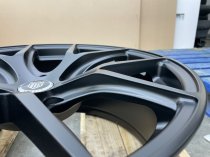 NEW 18 INCH FOX ALPHA ALLOY WHEELS IN SATIN BLACK WITH DEEPER CONCAVE 8.5" REAR'S 5x120