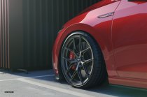 NEW 20 INCH VEEMANN VC580R ALLOY WHEELS IN GLOSS BLACK WITH DEEPER CONCAVE 10" REARS 5x120