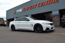 NEW 20 INCH VEEMANN VC580R ALLOY WHEELS IN GLOSS BLACK WITH DEEPER CONCAVE 10" REARS 5x120