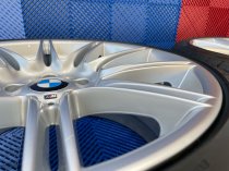USED 19 INCH GENUINE BMW STYLE 225M SPORT E92 ALLOY WHEELS, WIDE REAR, FULLY REFURBED INC NEW NON RUNFLAT TYRES 5x120