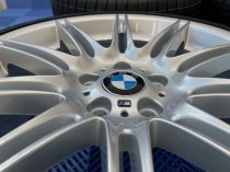 USED 19 INCH GENUINE BMW STYLE 225M SPORT E92 ALLOY WHEELS, WIDE REAR, FULLY REFURBED INC NEW NON RUNFLAT TYRES 5x120