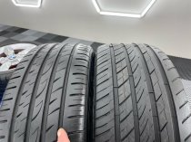 USED 17 INCH GENUINE BMW STYLE 382 1 SERIES 5 SPOKE ALLOY WHEELS, FULLY REFURBED INC VERY GOOD NON RUNFLAT TYRES 5x120