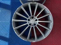NEW 20 INCH AM MULTI TWIST ALLOY WHEELS IN GUNMETAL WITH POLISHED FACE AND DEEPER CONCAVE 9.5″ REAR 5x112