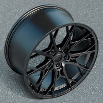 NEW 20 INCH C9 SENTINAL ALLOY WHEELS IN MATT BLACK WITH DEEPER CONCAVE 10" REAR OPTION 5x112
