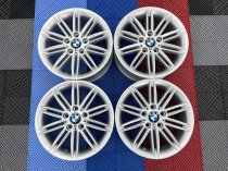 USED 17″ GENUINE BMW STYLE 207 1 SERIES M SPORT ALLOY WHEELS,WIDE REAR, FULLY REFURBED