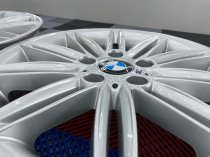 USED 17" GENUINE BMW STYLE 207 1 SERIES M SPORT ALLOY WHEELS,WIDE REAR, FULLY REFURBED