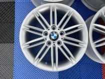 USED 17 INCH GENUINE BMW STYLE 207 1 SERIES M SPORT ALLOY WHEELS,WIDE REAR, FULLY REFURBED 5x120
