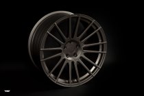 NEW 20 INCH ISPIRI FFR8 ALLOY WHEELS IN MATT CARBON BRONZE, DEEP CONCAVE ALL ROUND WITH 10.5" REAR 5x120