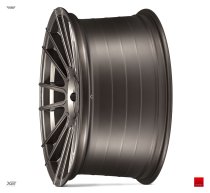 NEW 20 INCH ISPIRI FFR8 ALLOY WHEELS IN MATT CARBON BRONZE, DEEP CONCAVE ALL ROUND WITH 10.5" REAR 5x120