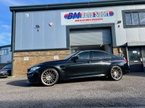 NEW 20 INCH ISPIRI FFR8 ALLOY WHEELS IN MATT CARBON BRONZE, DEEP CONCAVE ALL ROUND WITH 10.5" REAR 5x120
