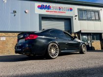 NEW 20 INCH ISPIRI FFR8 ALLOY WHEELS IN MATT CARBON BRONZE, DEEP CONCAVE ALL ROUND WITH 10.5" REAR 5x120