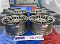 NEW 20 INCH ISPIRI FFR8 ALLOY WHEELS IN MATT CARBON BRONZE, DEEP CONCAVE ALL ROUND WITH 10.5" REAR 5x120
