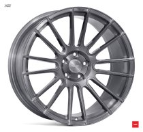 NEW 20″ ISPIRI FFR8 ALLOY WHEELS IN FULL BRUSHED CARBON TITANIUM, DEEP CONCAVE , 10.5″ REAR