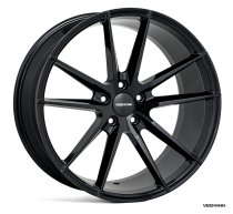NEW 20 INCH VEEMANN V-FS25 ALLOY WHEELS IN GLOSS BLACK WITH DEEPER CONCAVE 10″ REAR OPTION 5x112