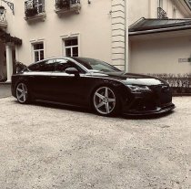 NEW 20 INCH VEEMANN V-FS8 ALLOY WHEELS IN GRAPHITE SMOKED MACHINED WITH DEEPER CONCAVE 10" REAR OPTION 5x112