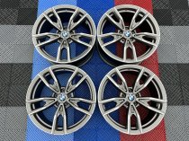 USED 19 INCH GENUINE BMW STYLE 792 M SPORT G20 3 SERIES ALLOY WHEELS, DELIVERY MILES ,WIDE REAR 5x112