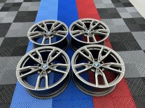 USED 19 INCH GENUINE BMW STYLE 792 M SPORT G20 3 SERIES ALLOY WHEELS, EXCELLENT NEAR UNMARKED,WIDE REAR 5x112