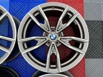 USED 19 INCH GENUINE BMW STYLE 792 M SPORT G20 3 SERIES ALLOY WHEELS, EXCELLENT NEAR UNMARKED,WIDE REAR 5x112