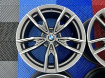 USED 19 INCH GENUINE BMW STYLE 792 M SPORT G20 3 SERIES ALLOY WHEELS, EXCELLENT NEAR UNMARKED,WIDE REAR 5x112