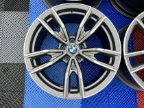 USED 19 INCH GENUINE BMW STYLE 792 M SPORT G20 3 SERIES ALLOY WHEELS, EXCELLENT NEAR UNMARKED,WIDE REAR 5x112