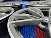 USED 19 INCH GENUINE BMW STYLE 792 M SPORT G20 3 SERIES ALLOY WHEELS, EXCELLENT NEAR UNMARKED,WIDE REAR 5x112