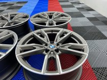 USED 19 INCH GENUINE BMW STYLE 792 M SPORT G20 3 SERIES ALLOY WHEELS, EXCELLENT NEAR UNMARKED,WIDE REAR 5x112