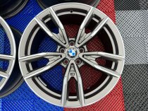 USED 19" GENUINE BMW G20 3 SERIES STYLE 792 M SPORT ALLOY WHEELS, EXCELLENT NEAR UNMARKED,WIDE REAR