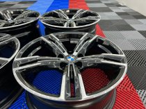USED 18" GENUINE BMW G20 3 SERIES STYLE 848 M SPORT ALLOY WHEELS, DELIVERY MILES ,WIDE REAR