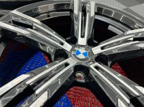 USED 18" GENUINE BMW G20 3 SERIES STYLE 848 M SPORT ALLOY WHEELS, NEAR UNMARKED ,WIDE REAR